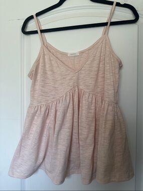 Willow Light Pink Spaghetti Strap Babydoll Cami